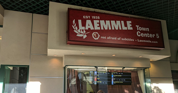 Laemmle Town Center - 17200 Ventura Blvd., Encino, CA 91316
