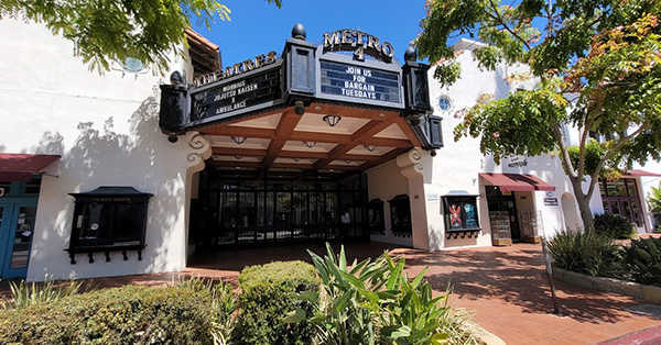 Metro 4 Theatre - 618 State St., Santa Barbara, CA 93101