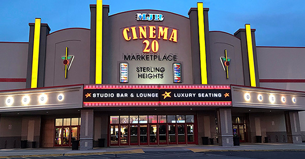 MJR Marketplace Digital Cinema 20 - 35400 Van Dyke, Sterling Heights, MI 48312